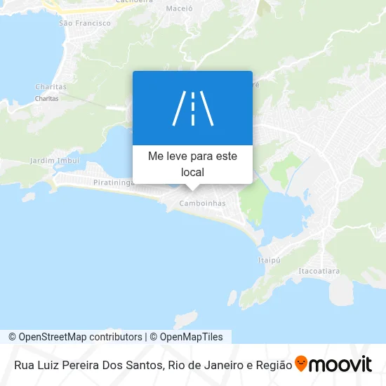 Rua Luiz Pereira Dos Santos mapa