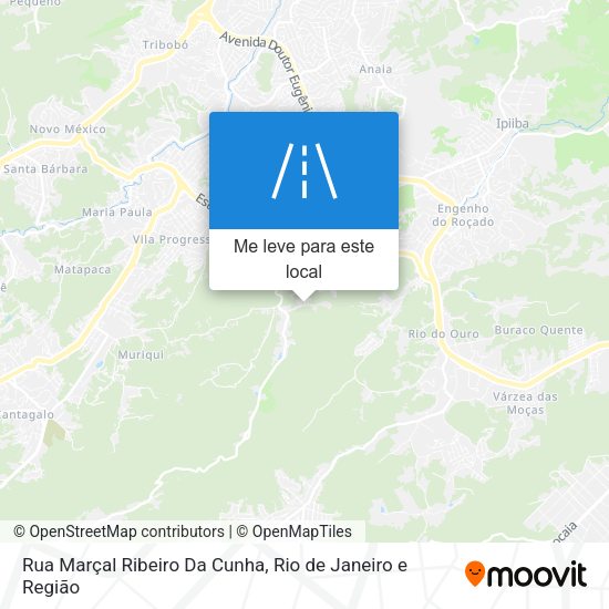 Rua Marçal Ribeiro Da Cunha mapa