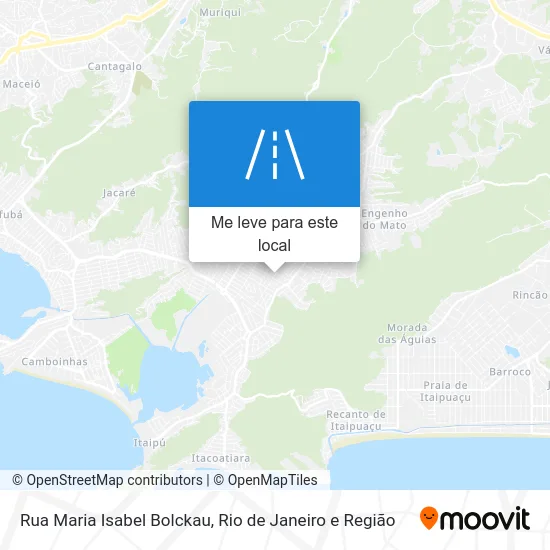 Rua Maria Isabel Bolckau mapa