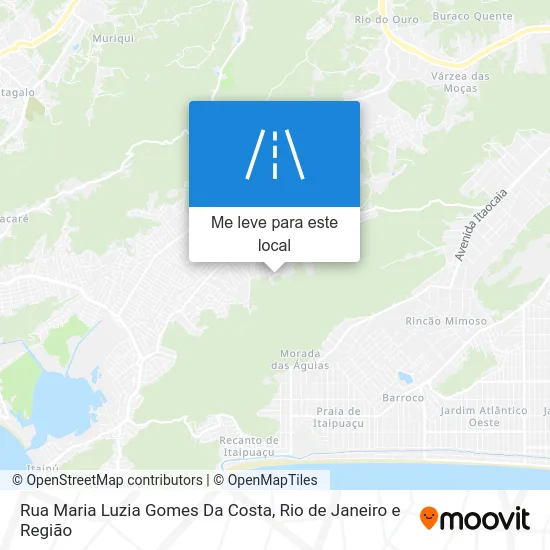 Rua Maria Luzia Gomes Da Costa mapa