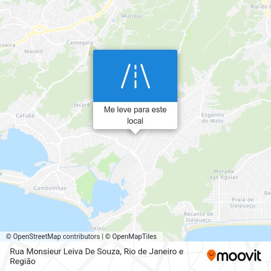 Rua Monsieur Leiva De Souza mapa
