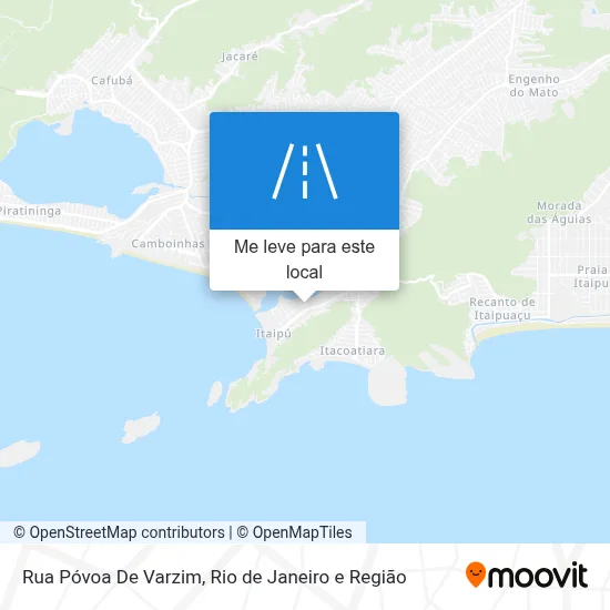 Rua Póvoa De Varzim mapa