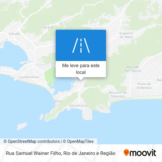 Rua Samuel Wainer Filho mapa