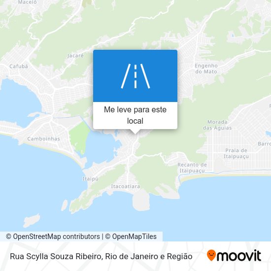 Rua Scylla Souza Ribeiro mapa