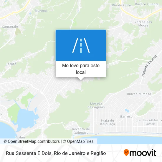 Rua Sessenta E Dois mapa