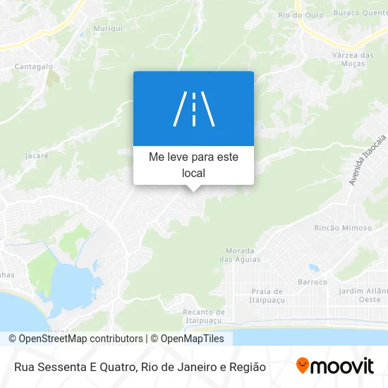 Rua Sessenta E Quatro mapa