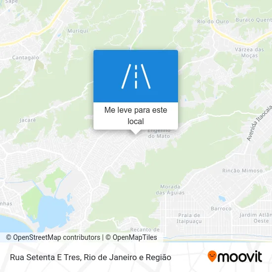 Rua Setenta E Tres mapa