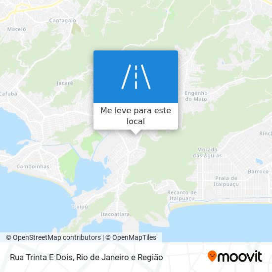 Rua Trinta E Dois mapa