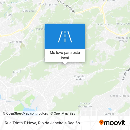 Rua Trinta E Nove mapa