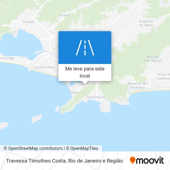 Travessa Timotheo Costa mapa