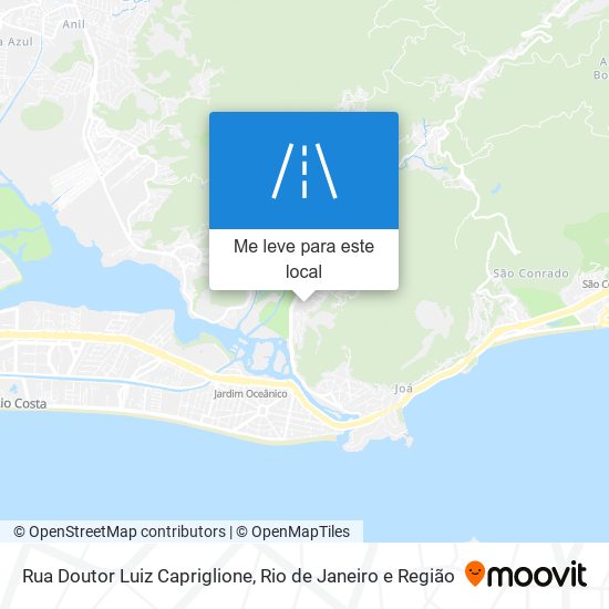 Rua Doutor Luiz Capriglione mapa