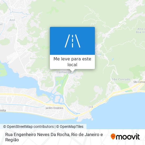 Rua Engenheiro Neves Da Rocha mapa
