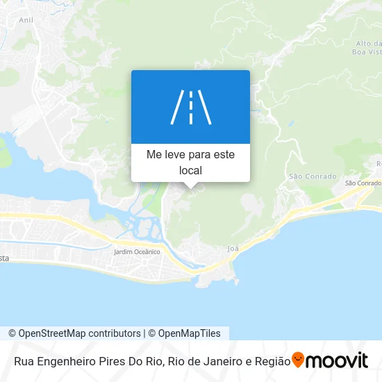 Rua Engenheiro Pires Do Rio mapa