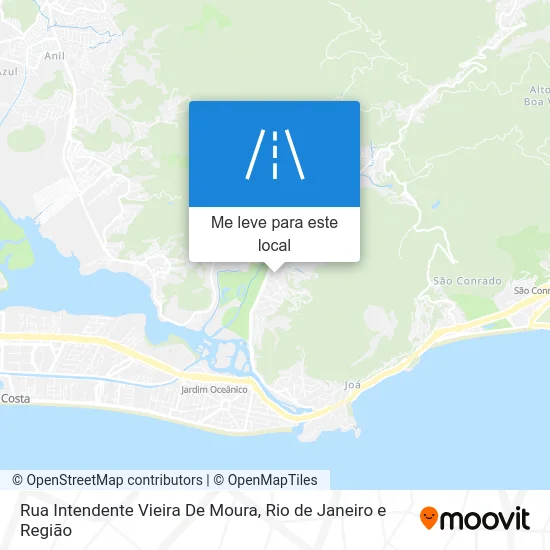Rua Intendente Vieira De Moura mapa