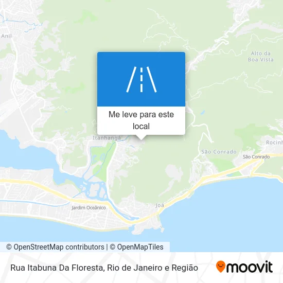 Rua Itabuna Da Floresta mapa