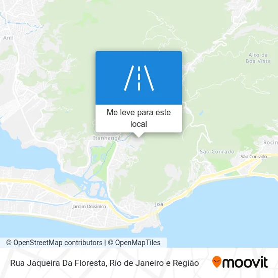 Rua Jaqueira Da Floresta mapa