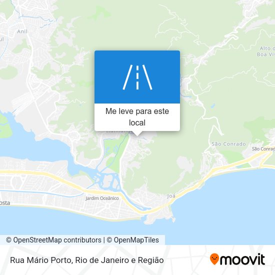 Rua Mário Porto mapa