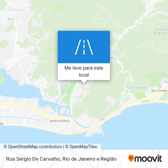 Rua Sérgio De Carvalho mapa