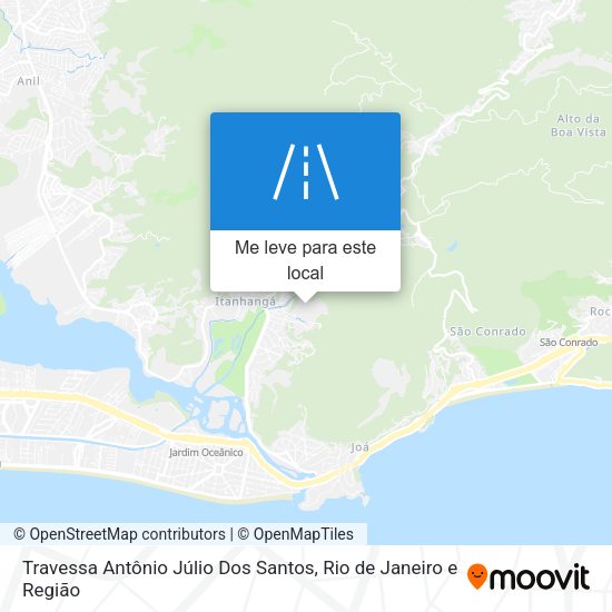 Travessa Antônio Júlio Dos Santos mapa