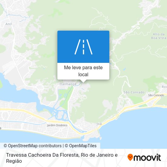 Travessa Cachoeira Da Floresta mapa