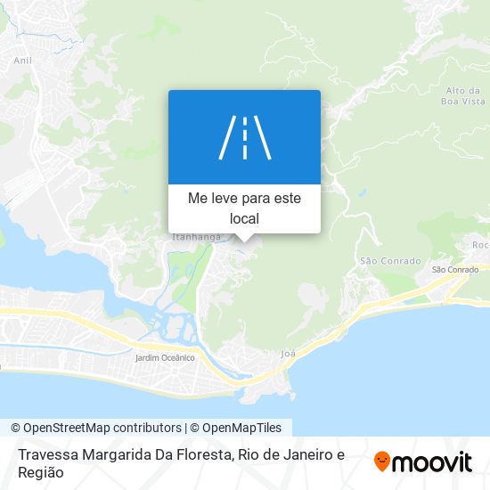 Travessa Margarida Da Floresta mapa