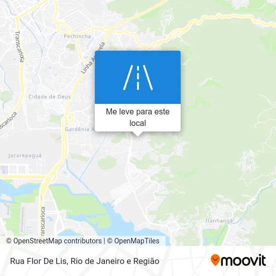 Rua Flor De Lis mapa