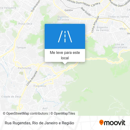 Rua Rugendas mapa