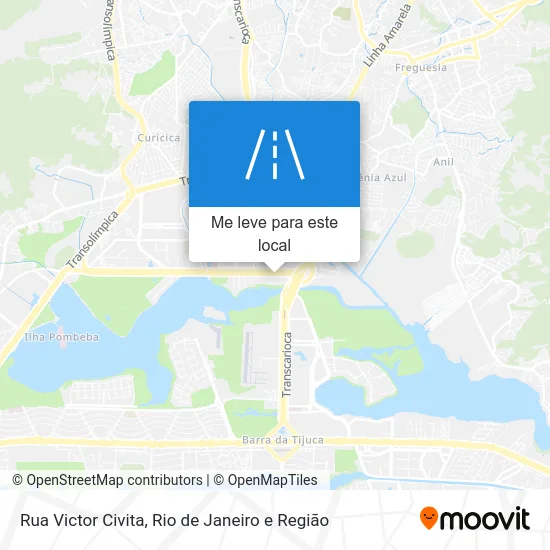 Rua Victor Civita mapa