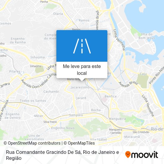 Rua Comandante Gracindo De Sá mapa