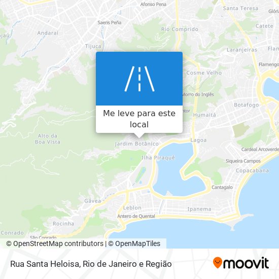 Rua Santa Heloisa mapa