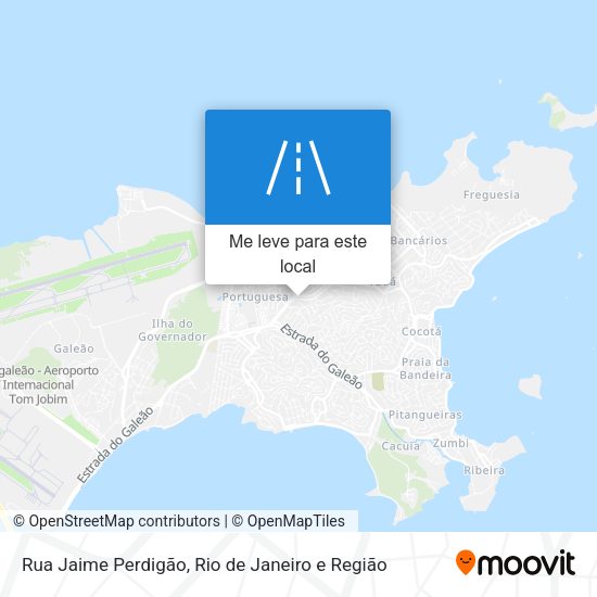 Rua Jaime Perdigão mapa