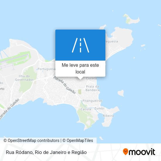 Rua Ródano mapa