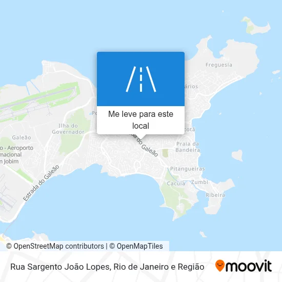 Rua Sargento João Lopes mapa