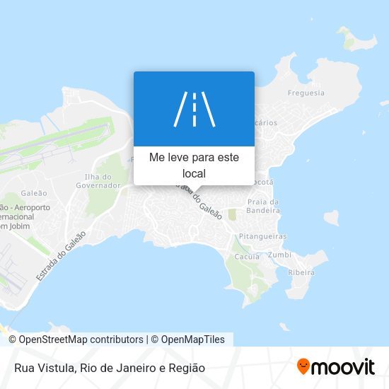 Rua Vistula mapa