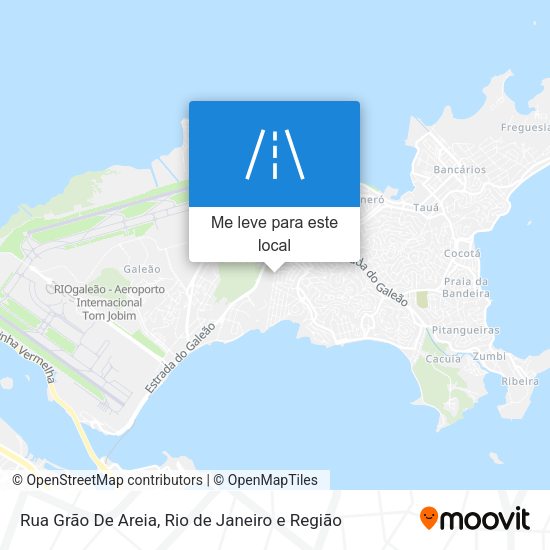 Rua Grão De Areia mapa