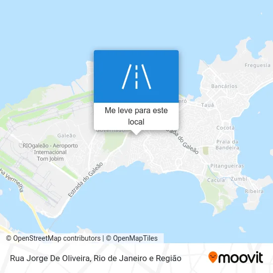 Rua Jorge De Oliveira mapa