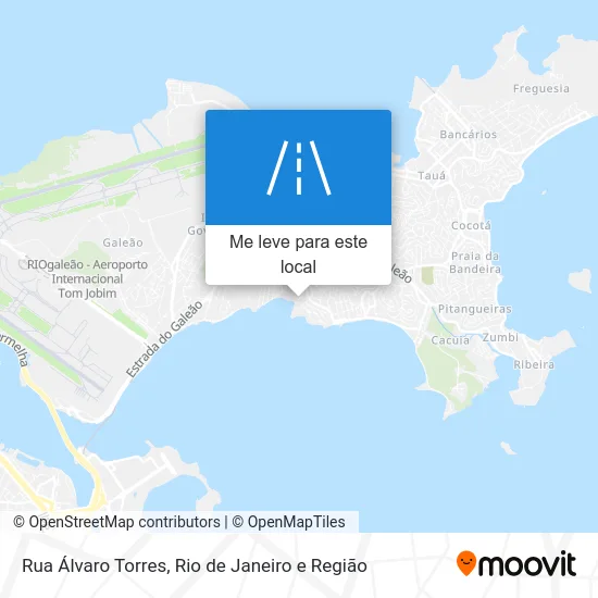 Rua Álvaro Torres mapa