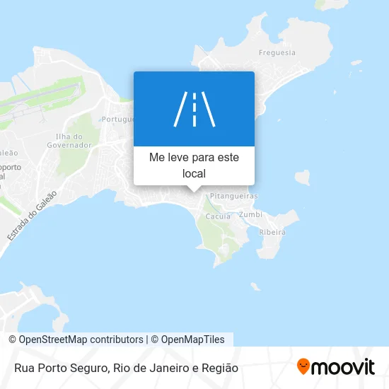 Rua Porto Seguro mapa
