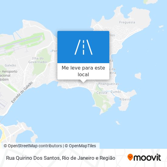 Rua Quirino Dos Santos mapa