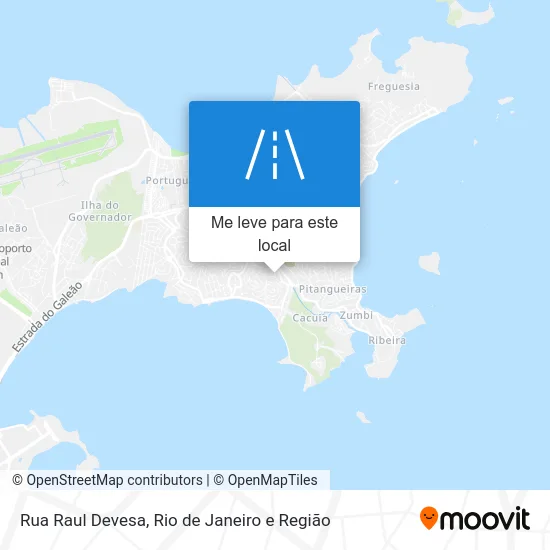 Rua Raul Devesa mapa