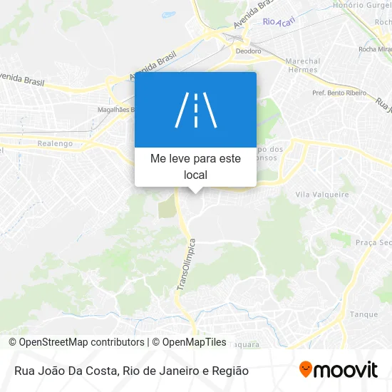 Rua João Da Costa mapa