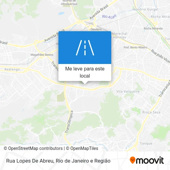 Rua Lopes De Abreu mapa
