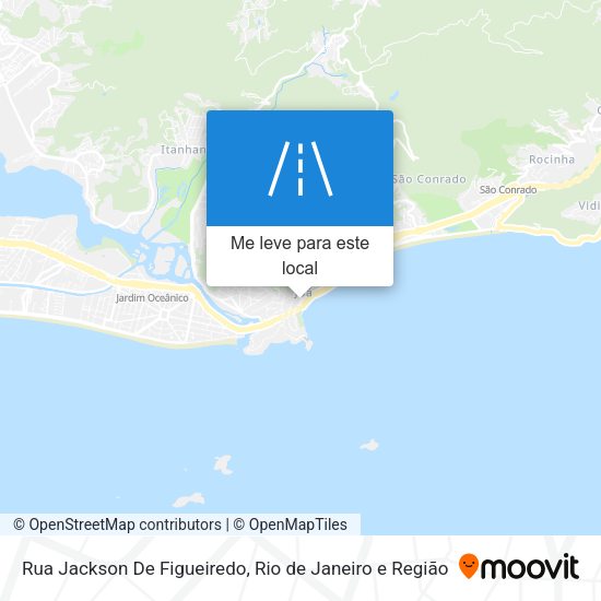 Rua Jackson De Figueiredo mapa