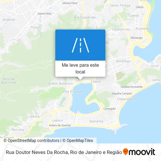 Rua Doutor Neves Da Rocha mapa