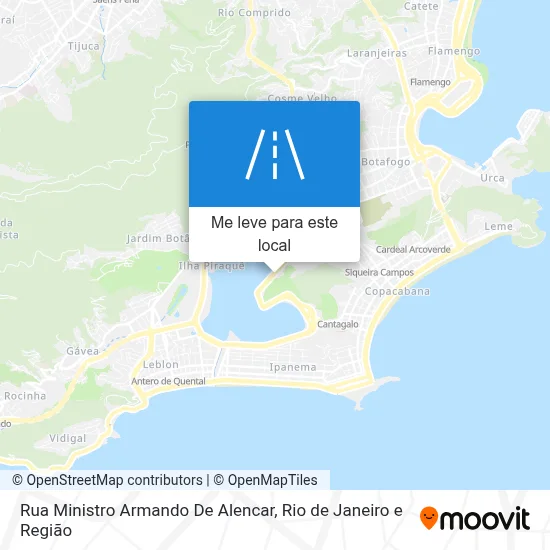 Rua Ministro Armando De Alencar mapa