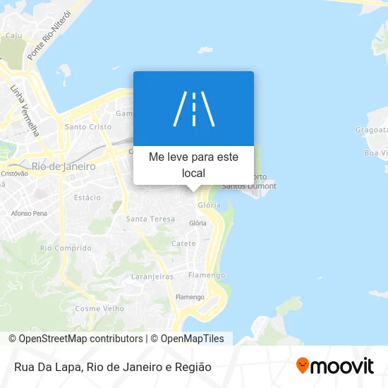 Rua Da Lapa mapa