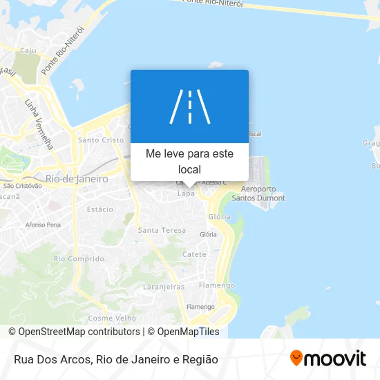 Rua Dos Arcos mapa