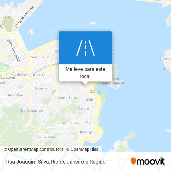 Rua Joaquim Silva mapa