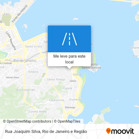 Rua Joaquim Silva mapa