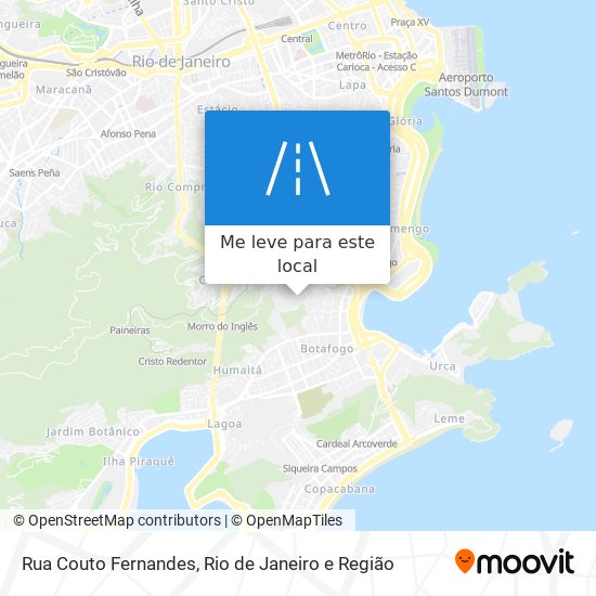 Rua Couto Fernandes mapa